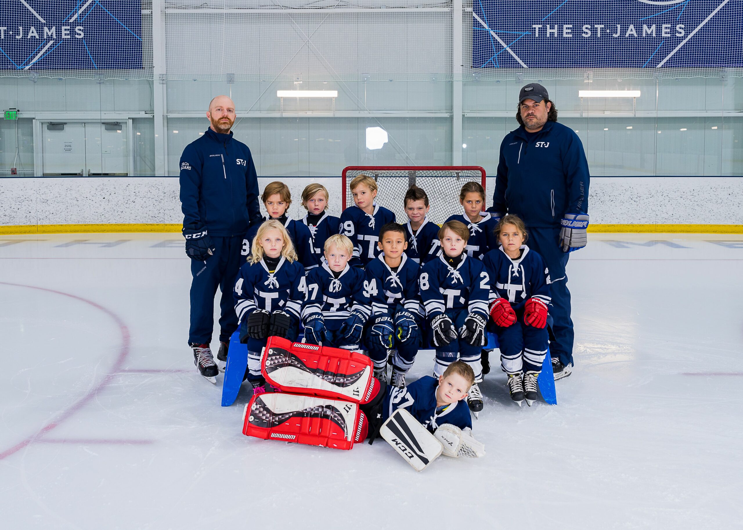 8U Navy B - The St. James Hockey